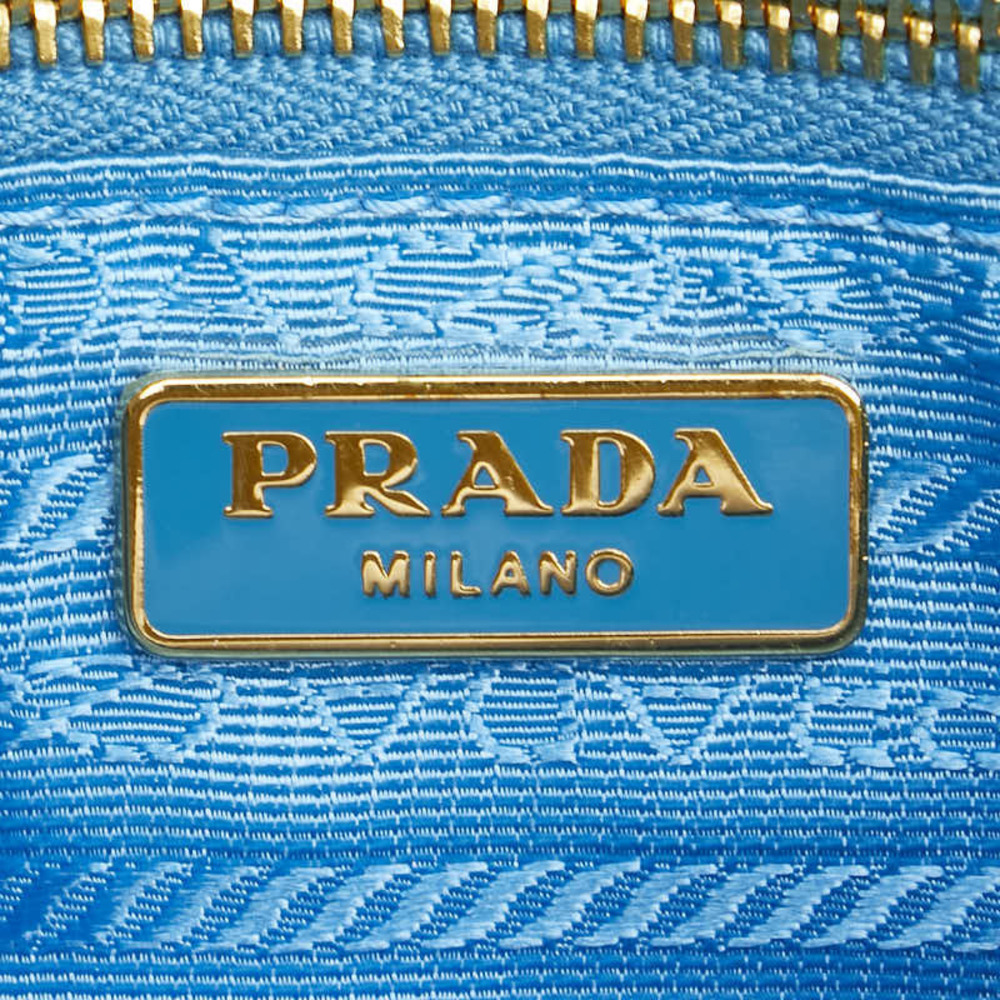 Prada Triangular Saffiano Leather Diagonal Mini S… - image 5